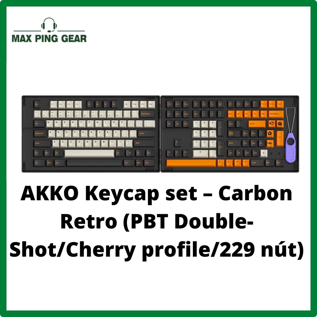 Nút Bàn Phím AKKO Keycap set – Carbon Retro
