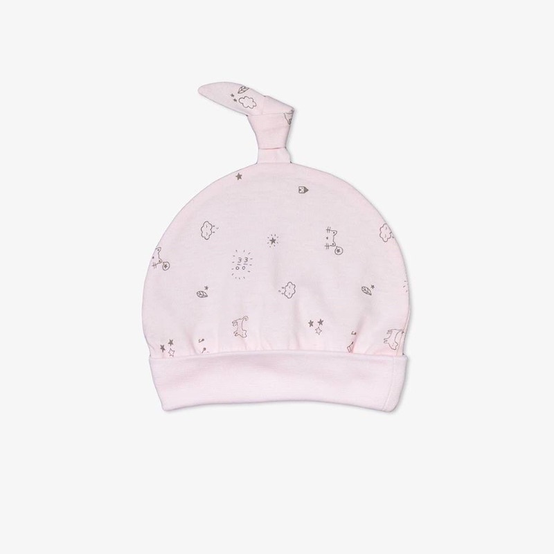 Mũ sơ sinh cotton siêu mềm cho bé