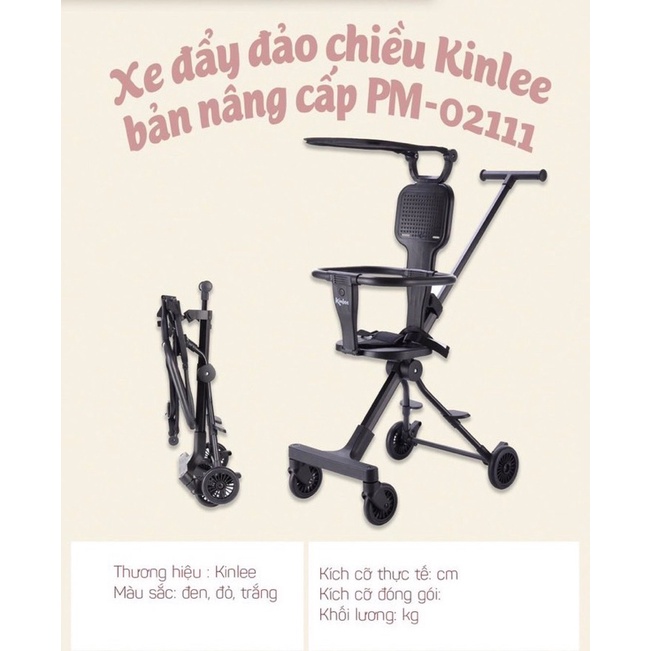 Kinlee - Xe đẩy đảo chiều bản nâng cấp PM02111