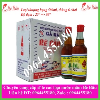 Nước mắm bé bầu 500ml cổ cao loại thượng hạng | ngon bổ rẻ
