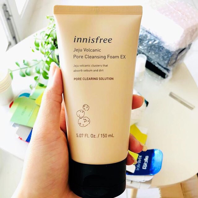 Combo Sữa Rửa Mặt + Mặt Nạ Đất Sét Innisfree Super Volcanic Pore Clay Mask 2X