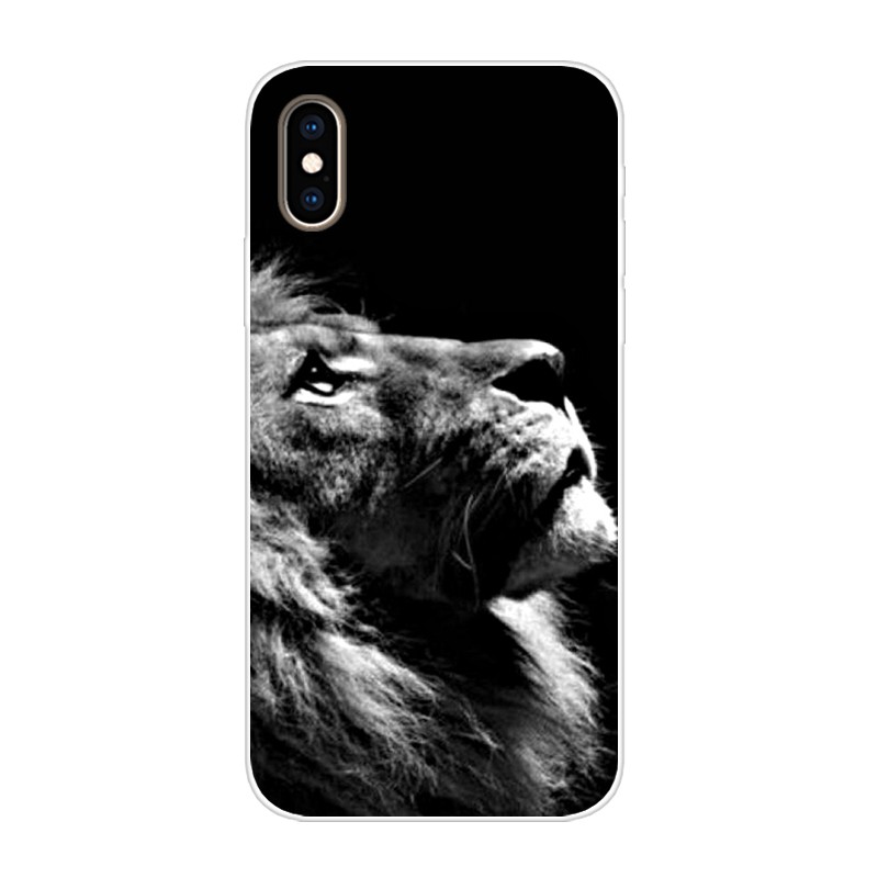 IPHONE X casing Printed phone case Cartoon Back Cover For IPHONE X