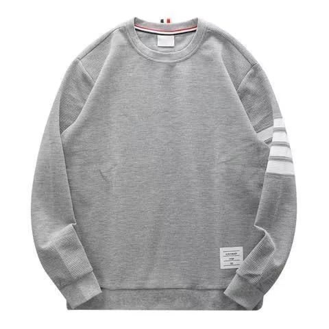 Áo Sweater Tay Dài Cổ Tròn Dáng Rộng Họa Tiết Kẻ Sọc Phong Cách Hip hop Thời Trang Cho Nam Size M-3XL