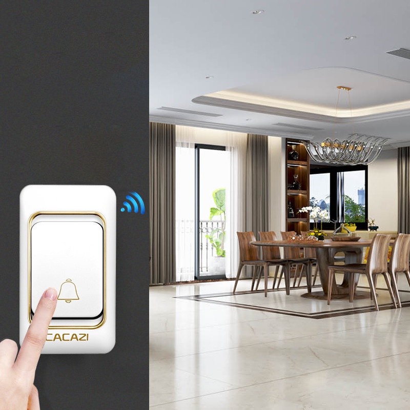 Chuông cửa không dây Cacazi K01 K02 36 kiều chuông khoảng cách 300m
