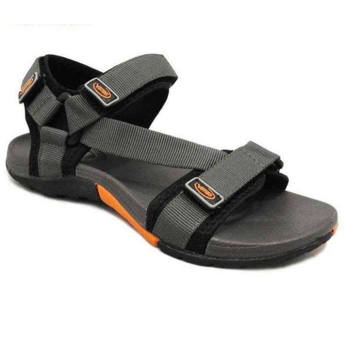 Xả Hàng- [Free Ship ] Giày Sandal Nam Vento Xuất Khẩu Nhật - Inb shop để chọn size ạ NV4538G Xám Đế Xám Cam - ,