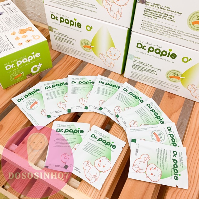 GẠC RƠ LƯỠI DR PAPIE - HỘP 30 MIẾNG