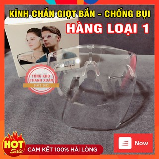 Kính Chống Giọt Bắn FACE SHIELD ❤️RẺ VÔ ĐỊCH❤️ Kính Bảo Hộ Hàng Loại Tốt Không Bám Hơi Nước
