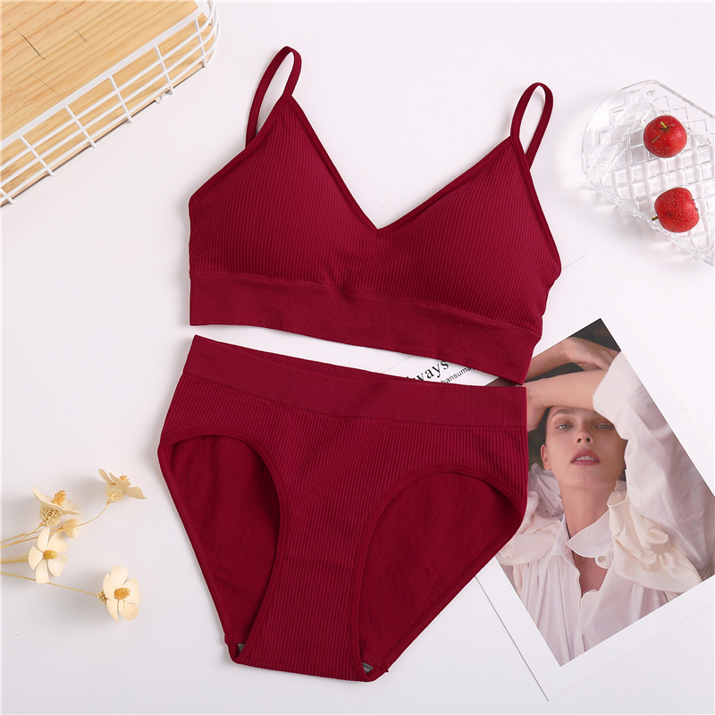 Cute Byte Bộ đồ lót mềm không đường may thoải mái cho nữ S-XL