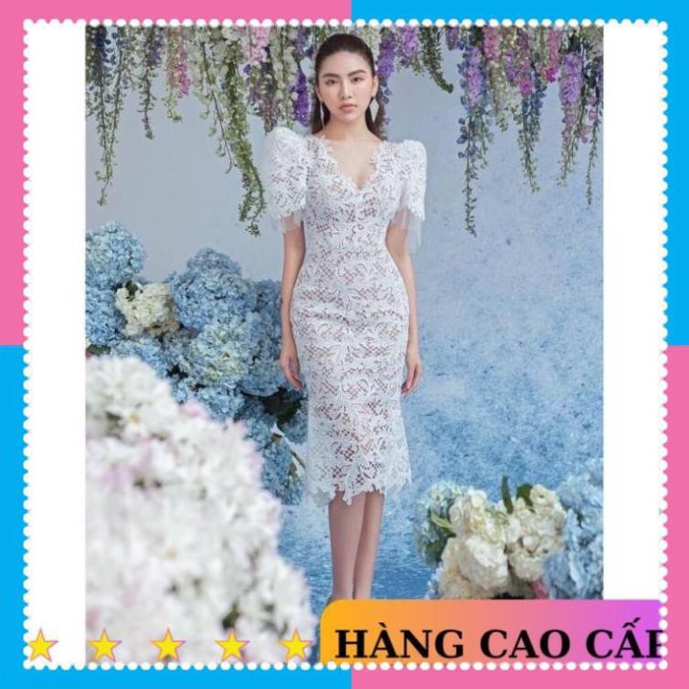 [SẢN PHẨM CHẤT LƯỢNG] Đầm body dáng ôm đầm ren cao cấp ngắn tay dự tiệc dạ hội đi chơi sang trọng - MN124 | BigBuy360 - bigbuy360.vn