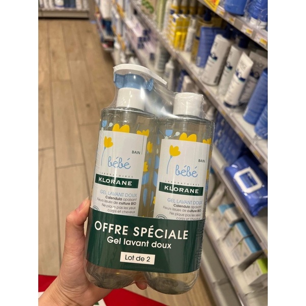 SỮA TẮM KLORANE BEBE NỘI ĐỊA PHÁP