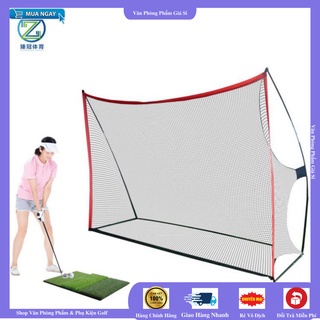 Lồng tập golf tại nhà, lưới tập golf kích thước 3m x 2,5m, dễ dàng tháo lắp