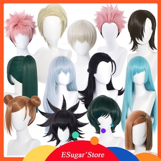 Tóc giả ngắn dùng cosplay nhân vật Gojo Storu jujutsu kaisen độc đáo