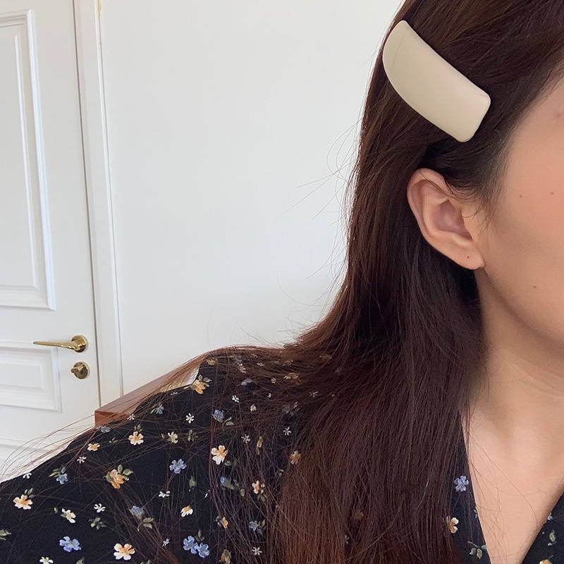 Kẹp Tóc Da Thiết Kế Theo Phong Cách Retro Pháp Cho Nữ