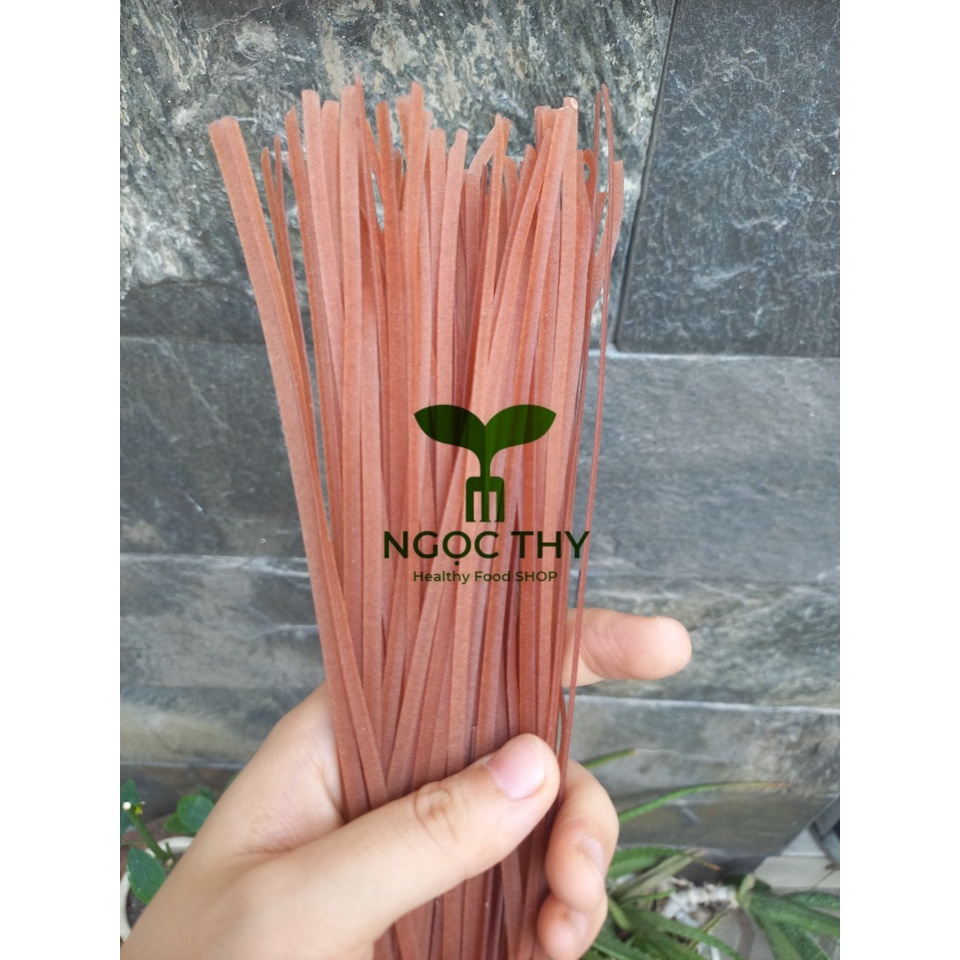 [NT Food] Bún phở gạo lứt sợi thẳng đặc biệt dai làm bún phở xào trộn eatclean Pad Thái