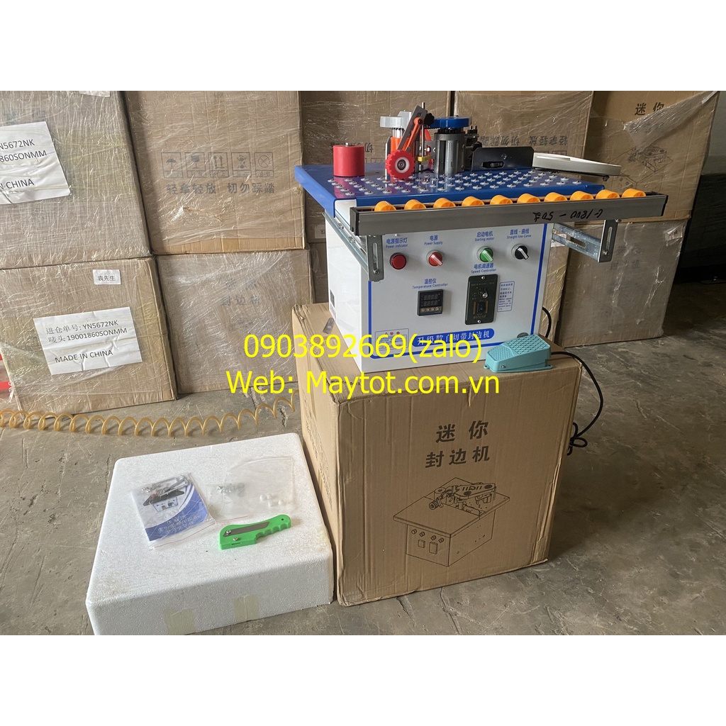 Máy dán cạnh gỗ 2 chức năng đa năng ST600