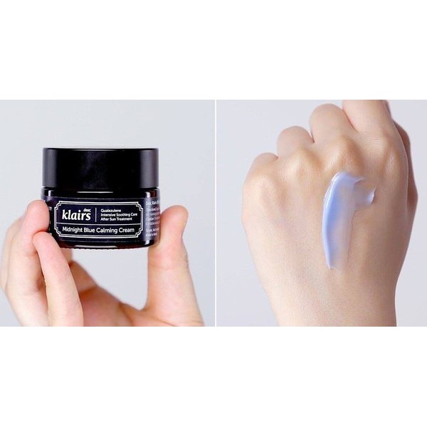 Kem Dưỡng Làm Dịu Và Phục Hồi Da Klairs Midnight Blue Calming Cream Mẫu Mới 30ml