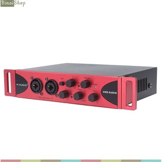 [Tặng giắc chuyển tai nghe] Sound card thu âm N-AUDIO Audio Box