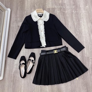 Áo cổ viền bèo