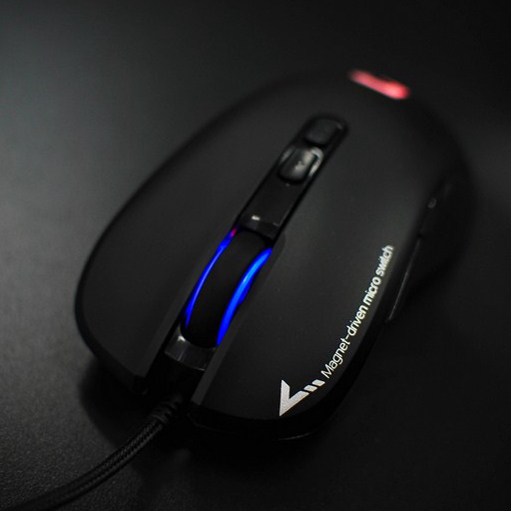 Chuột máy tính Fuhlen G90/L102/A09B Đen kết nối USB nút bấm bất tử ko Double Click bảo hành 24 tháng Viễn Dương Computer