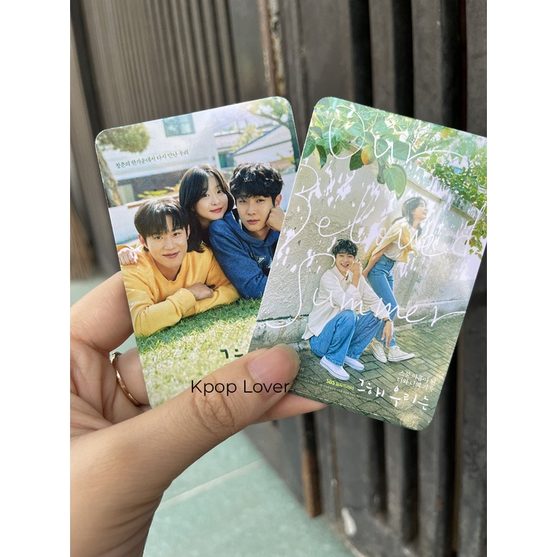 SET 8 CARD Bo góc Our Beloved Summer - Kim Da Mi và Choi Woo Sik