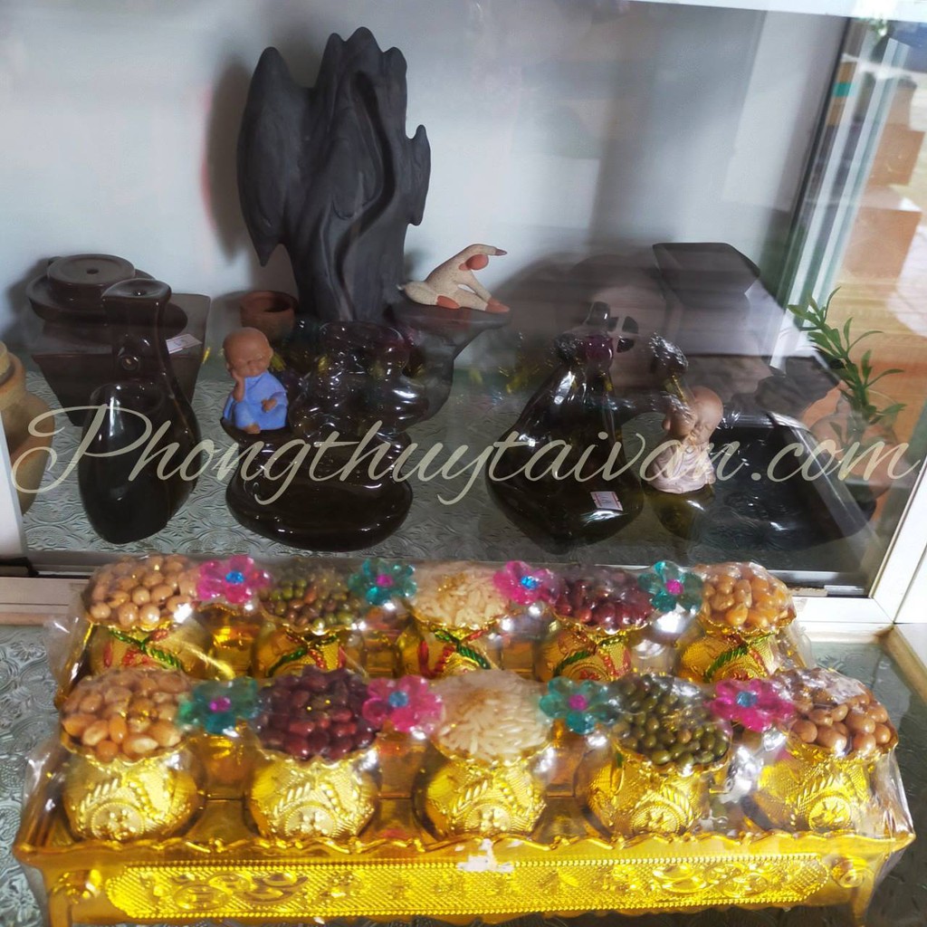 NGŨ CỐC bàn thờ phát tài