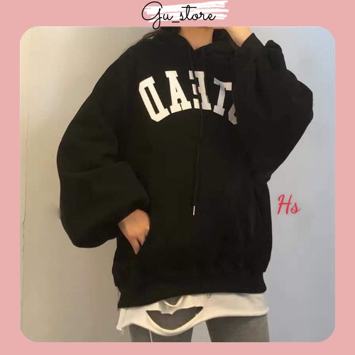Áo hoodie nữ nam khoác nỉ form rộng kiểu sweater unisex mã 725