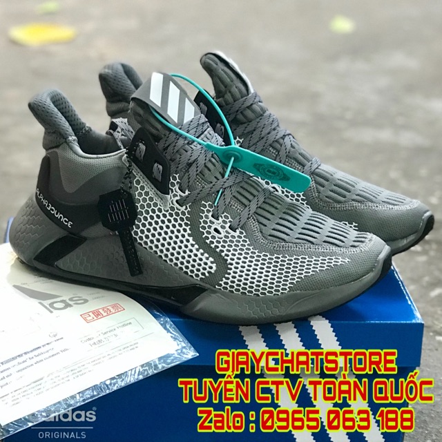 Giày Sneaker Alphabounce 2020 Full Box Kèm Bill _ Giày Alpha Bounce 2020