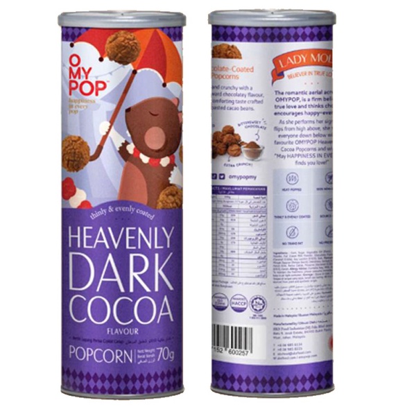 [NEW] SNACK BẮP RANG NHIỀU VỊ OMYPOP 70G