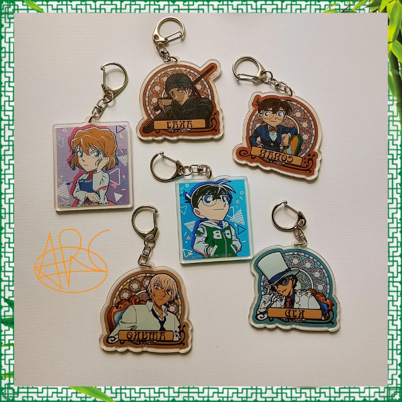 1 Móc khóa CONAN kaito kid  amuro tooru nhân vật anime cực chất