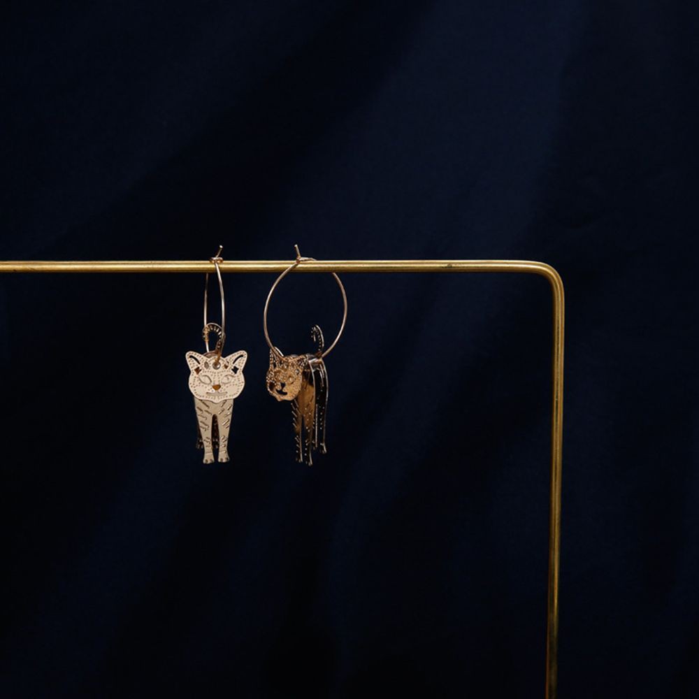 Khuyên Tai Chuỗi Hình Thú Phong Cách Boho