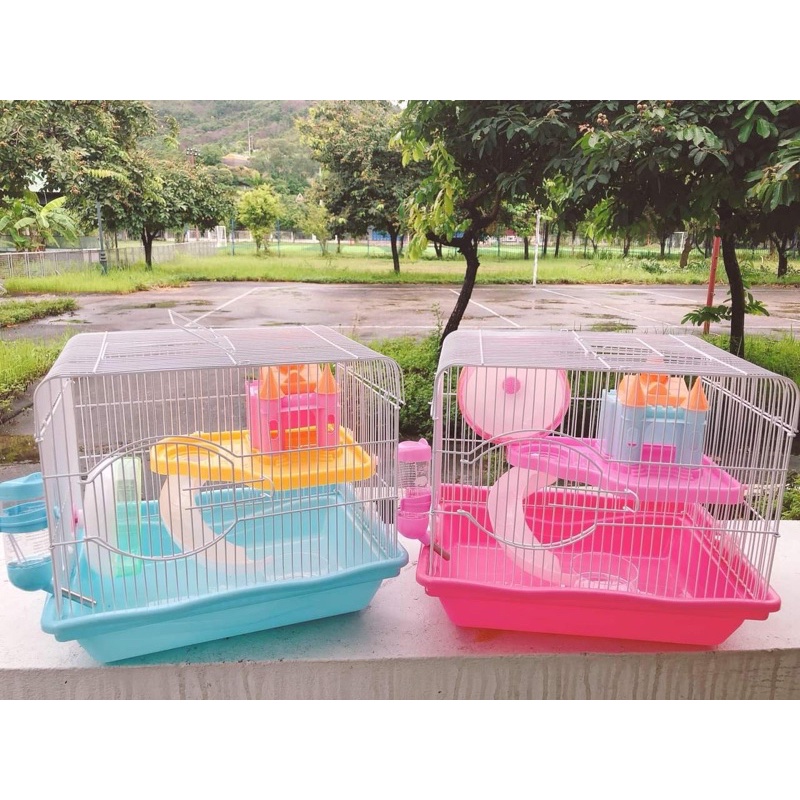 Lồng Lâu đài SUPPER cho hamster (wheel 14cm)