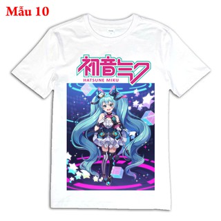 Áo Thun anime Hatsune Miku - Vocaloid ( nhiều mẫu)