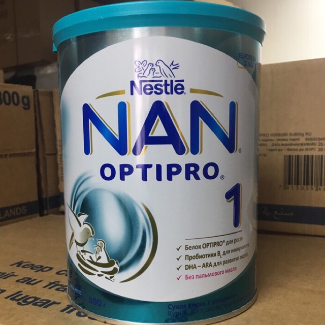 Sữa Nan Nga số 1 mẫu mới