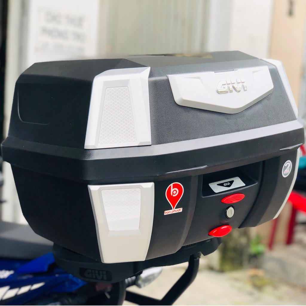 Thùng Sau Givi B42N ANTARTICA - Thùng Givi Chính Hãng 42L Gắn Sau Xe Máy - Bạn Phượt
