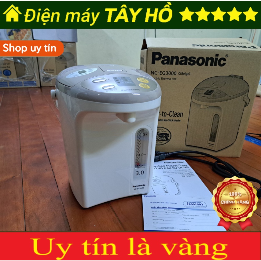 Bình thủy điện Panasonic NC-EG3000CSY/ NC-BG3000CSY/ NC-HU301PZSY/ NC-EG2200CSY
