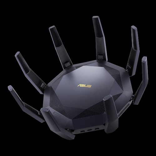 Thiết Bị Phát Wifi ASUS RT-AX89X Chuẩn AX6000 Hai Băng Tần Kép (Cực Hầm Hố Dành Cho Game Thủ) - Hàng Chính Hãng