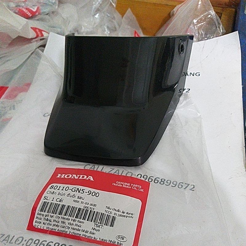 chắn bùn đuôi sau xe dream chính hãng