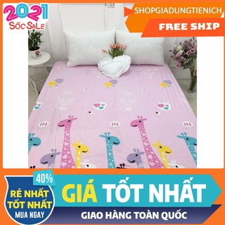 Ga Darp Giường Cotton Poly hươu hồng