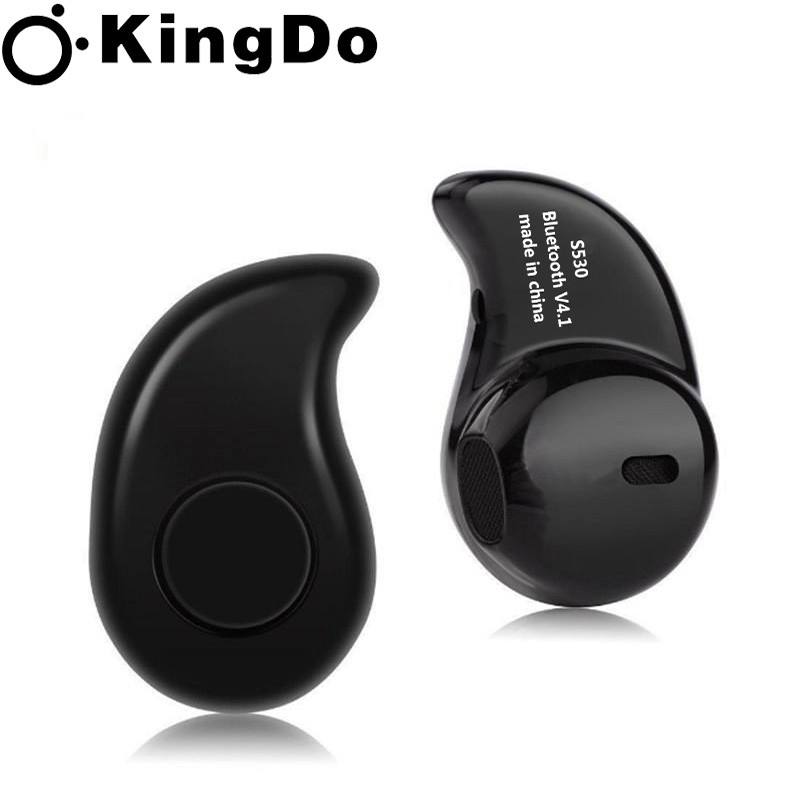 【Miễn phí Đèn LED】Tai nghe Bluetooth S530 V4.1 Ear-Pod Nhét tai Siêu Nhỏ Có Nghe Nhạc