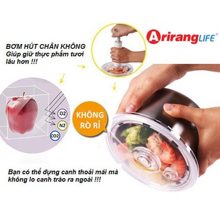 Hộp cơm hâm nóng ArirangLife ALS263 (Tím)