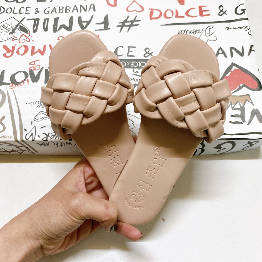 Dép Lê Nữ Da Đan Dây Bé Gái, Dép Quai Ngang Trẻ Em, Chất Liệu Da Mềm Mại Êm Ái, Chống Trơn Trượt Cho Bé Từ 4>15t KG20