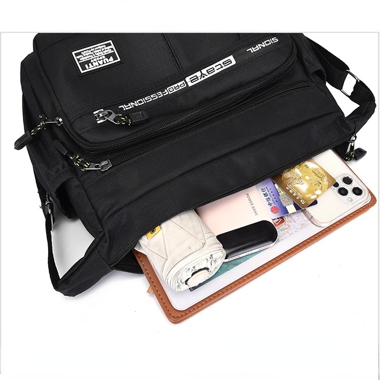 Túi Đeo Chéo Cỡ Lớn Chống Thấm Nước Thời Trang Cho Nam