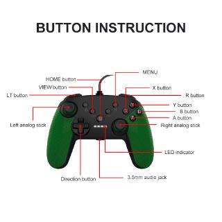 VN SONY Playstation Wired PS4 Controller Gamepad Support PS4 ,PC, XBOX