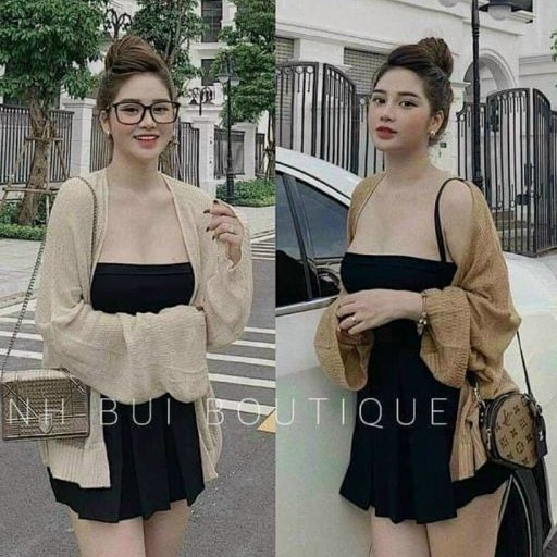 Áo Cardigan cao cấp khoác ngoài xinh xắn