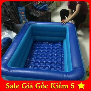 [SALE GỐC] BỂ BƠI CỠ LỚN 1M5 TẶNG KÈM PHỤ KIỆN VÁ BỂ