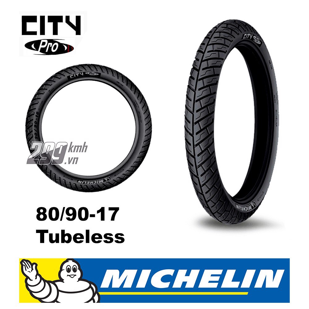 Vỏ xe Michelin City Grip Pro 80/90-17