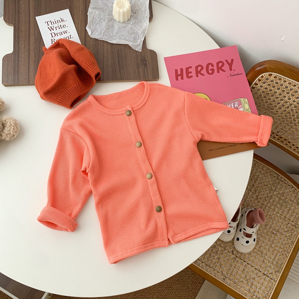 Áo khoác cardigan tay dài dành cho trẻ sơ sinh
