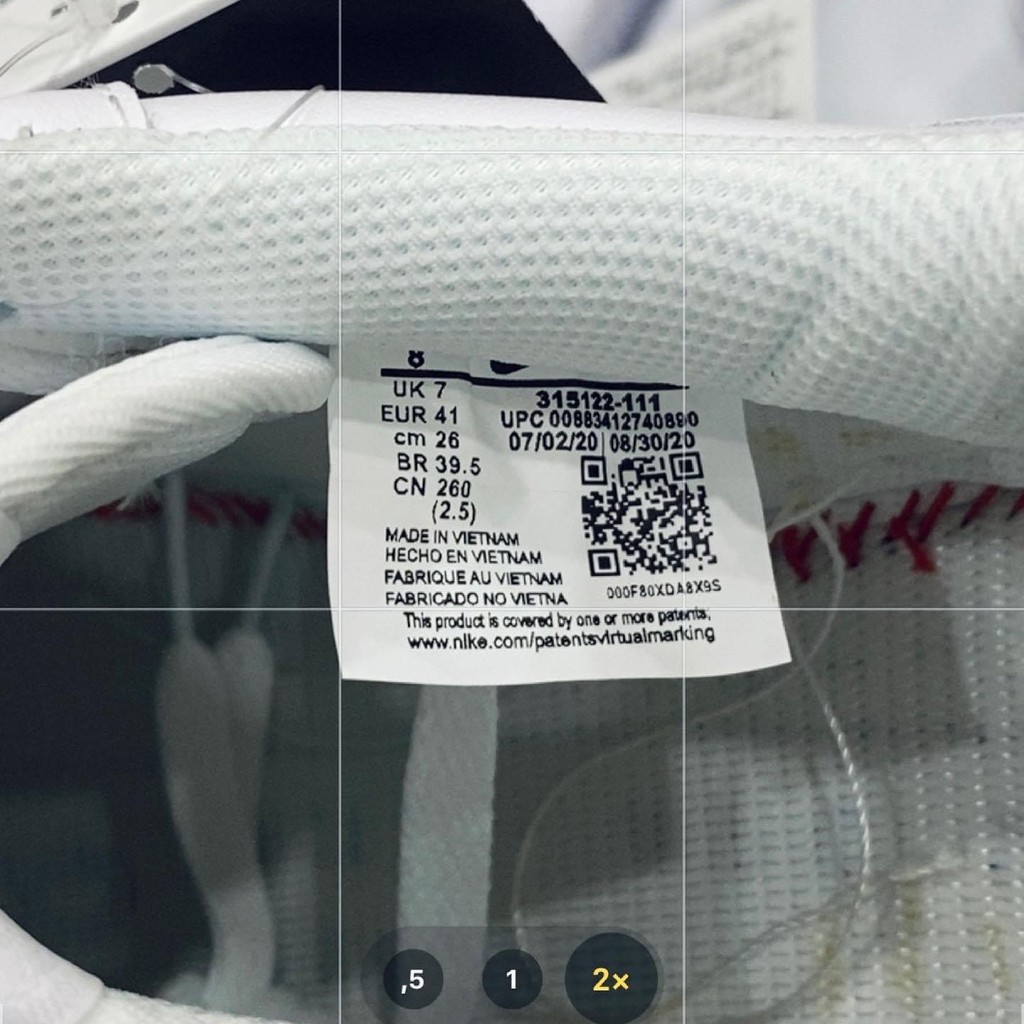 giày thể thao sneaker trắng nam/nữ tăng chiều cao nhẹ đế êm cực hót