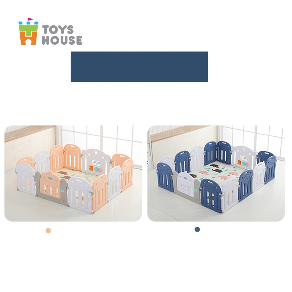 Quây bóng cho bé hình vương miện -  đồ chơi vận động trong nhà cho bé Toys house (tặng kèm thảm)