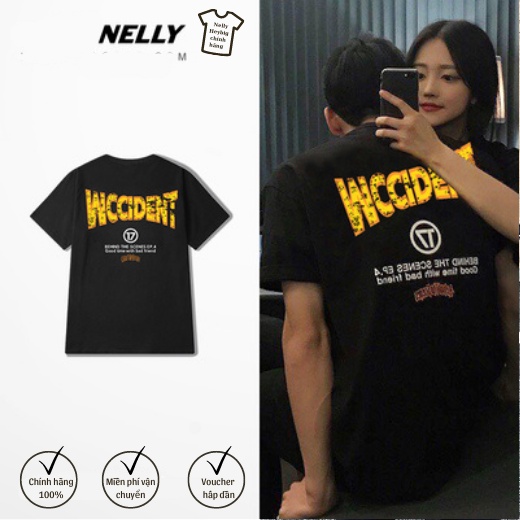 Áo Phông Nam Ngắn Tay Nelly Heybig Phong Cách Hồng Kông Áo Hip Hop Ulzzang Nam Phong Cách Hàn Quốc Áo Siêu Hot Instagram